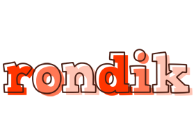 Rondik paint logo