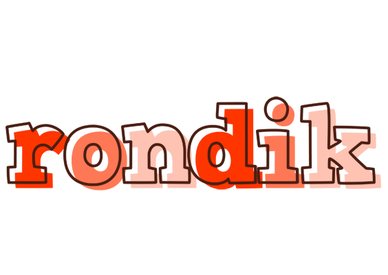 Rondik paint logo