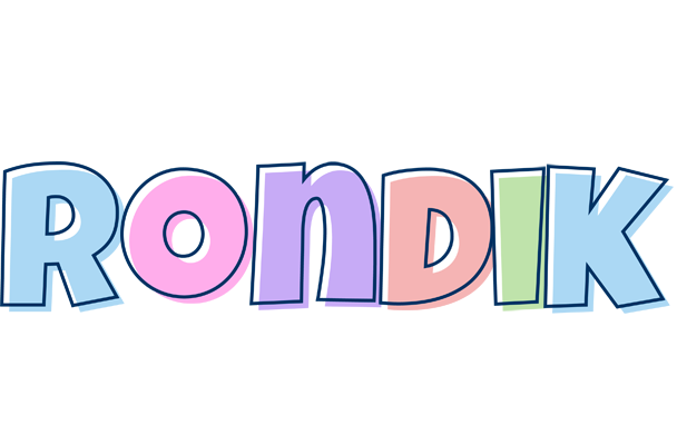 Rondik pastel logo
