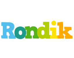 Rondik rainbows logo