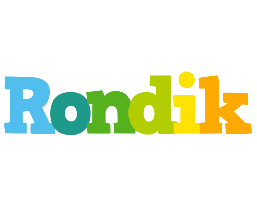 Rondik rainbows logo