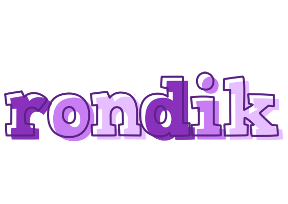 Rondik sensual logo