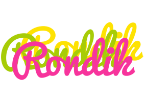 Rondik sweets logo