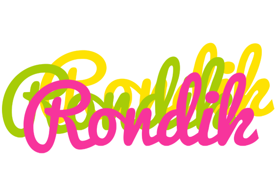 Rondik sweets logo