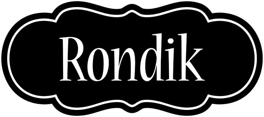 Rondik welcome logo