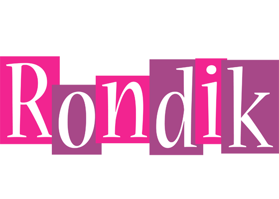Rondik whine logo