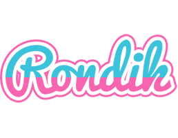 Rondik woman logo