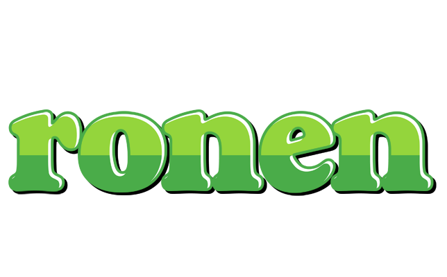 Ronen apple logo