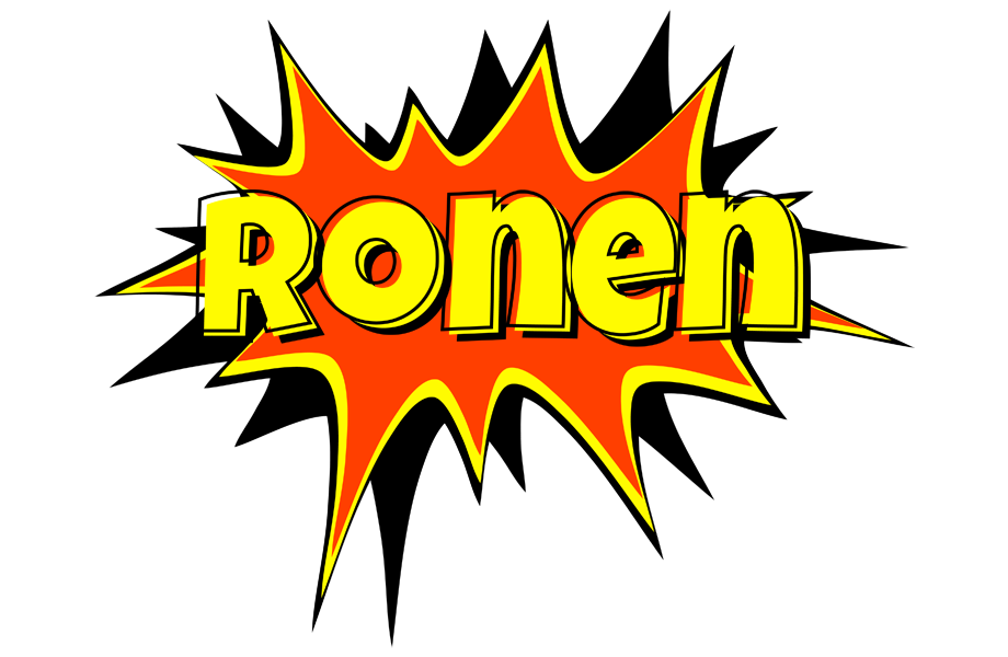 Ronen bazinga logo