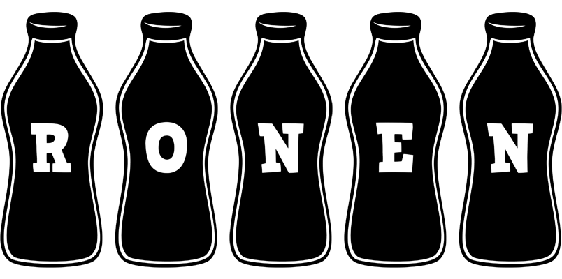 Ronen bottle logo