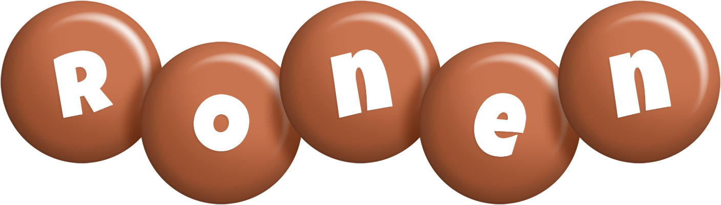 Ronen candy-brown logo