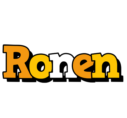 Ronen cartoon logo