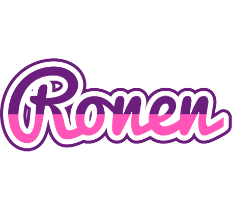 Ronen cheerful logo