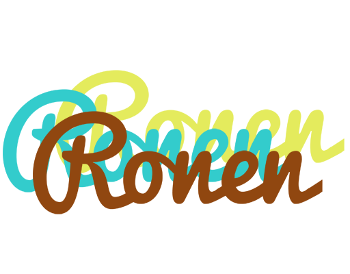 Ronen cupcake logo