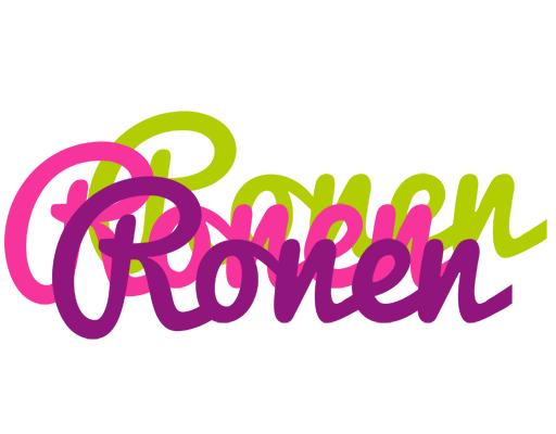 Ronen flowers logo