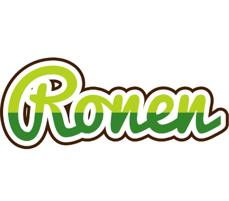 Ronen golfing logo