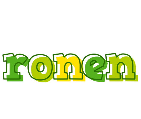 Ronen juice logo