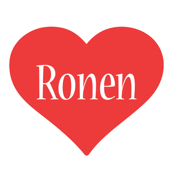 Ronen love logo