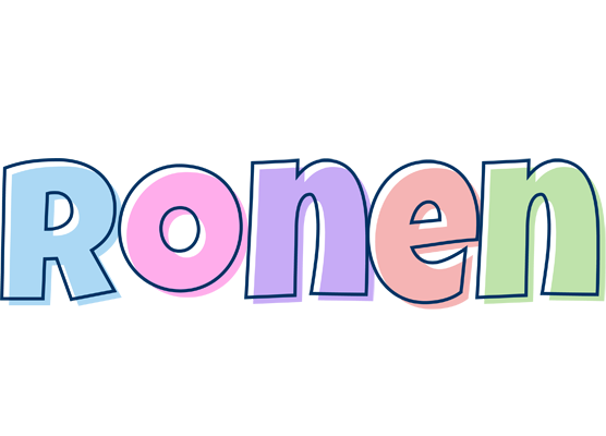 Ronen pastel logo