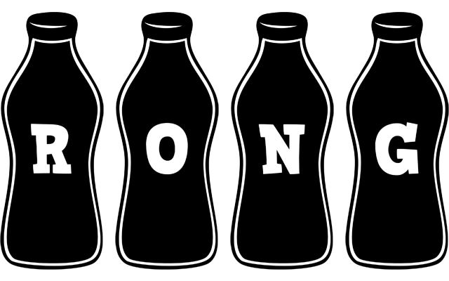 Rong bottle logo