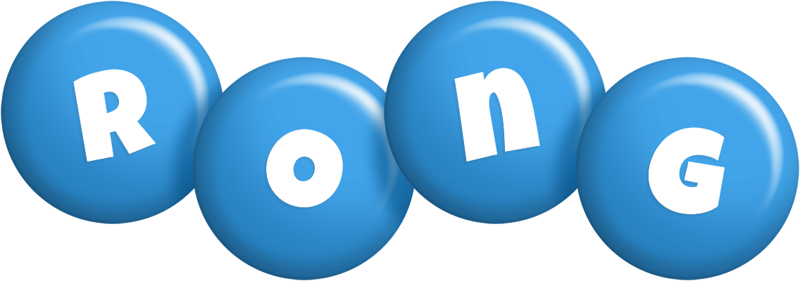 Rong candy-blue logo