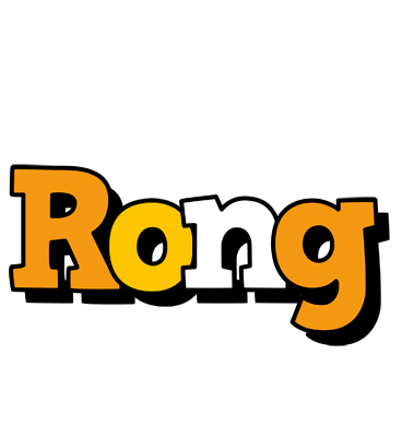 Rong cartoon logo