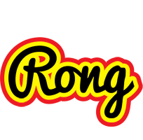 Rong flaming logo