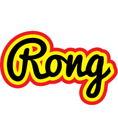 Rong flaming logo
