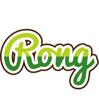 Rong golfing logo