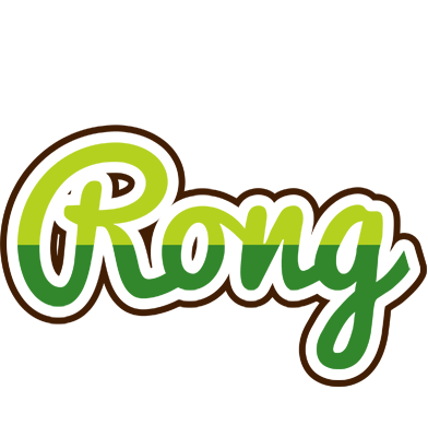 Rong golfing logo