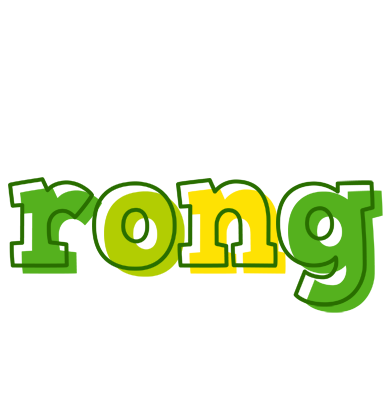 Rong juice logo