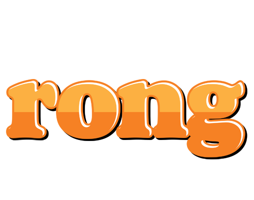Rong orange logo