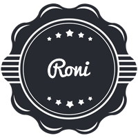 Roni badge logo