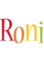 Roni birthday logo