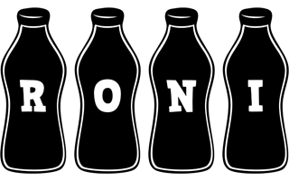 Roni bottle logo