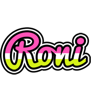 Roni candies logo