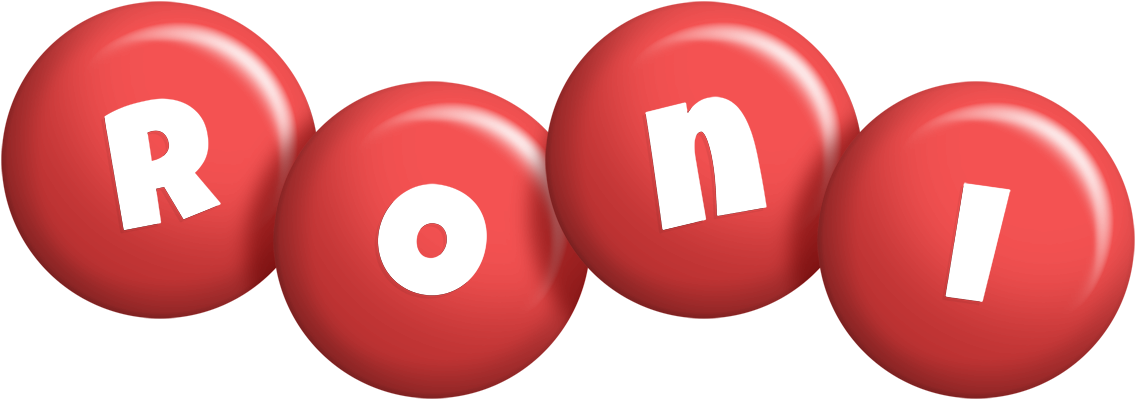 Roni candy-red logo