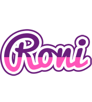 Roni cheerful logo