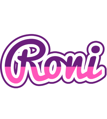 Roni cheerful logo