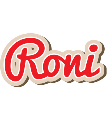 Roni chocolate logo