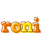Roni desert logo