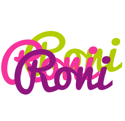 Roni flowers logo