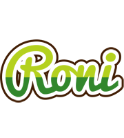 Roni golfing logo