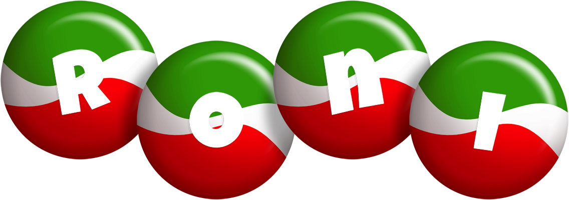 Roni italy logo