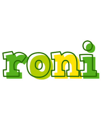Roni juice logo