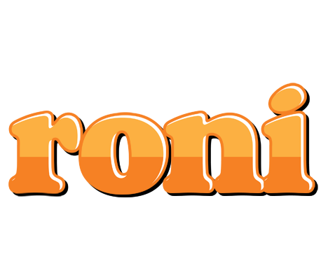 Roni orange logo