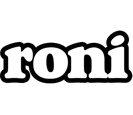 Roni panda logo