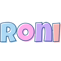 Roni pastel logo