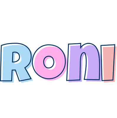 Roni pastel logo
