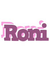 Roni relaxing logo